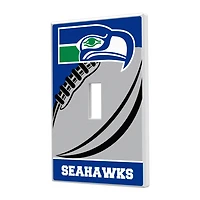 Seattle Seahawks Passtime Design Single Toggle Lightswitch Plate