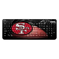San Francisco 49ers Legendary Design Wireless Keyboard