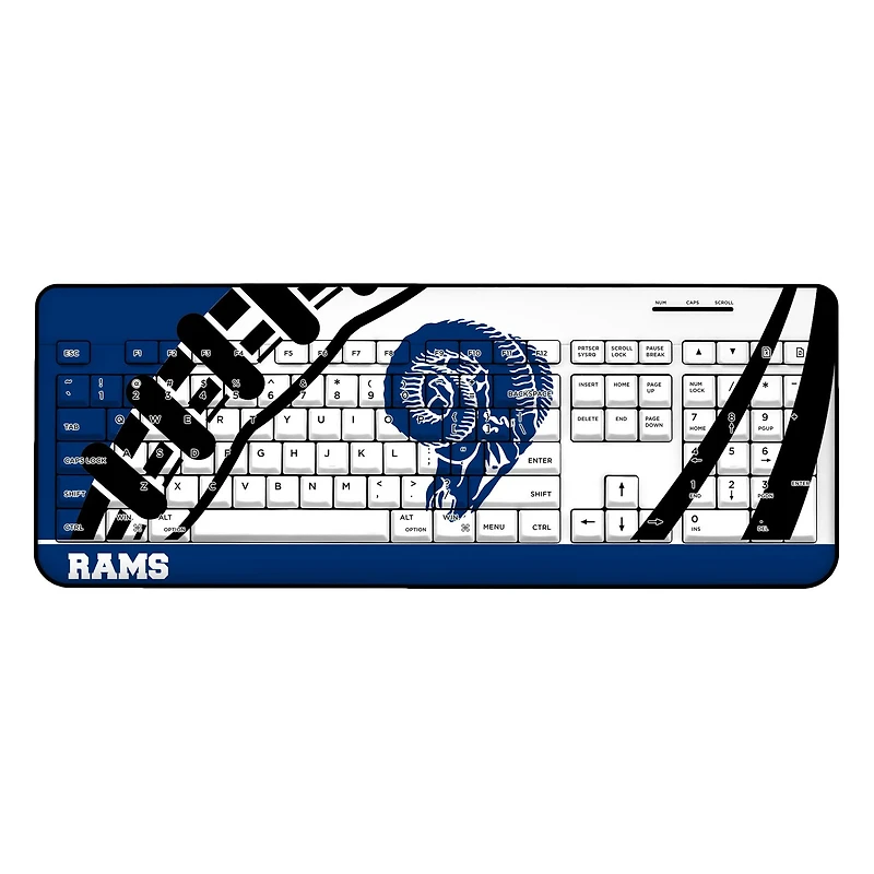 Los Angeles Rams Passtime Design Wireless Keyboard