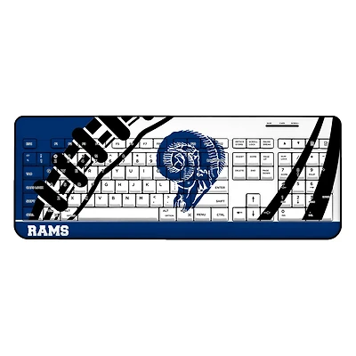 Los Angeles Rams Passtime Design Wireless Keyboard
