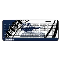 New York Giants Passtime Design Wireless Keyboard
