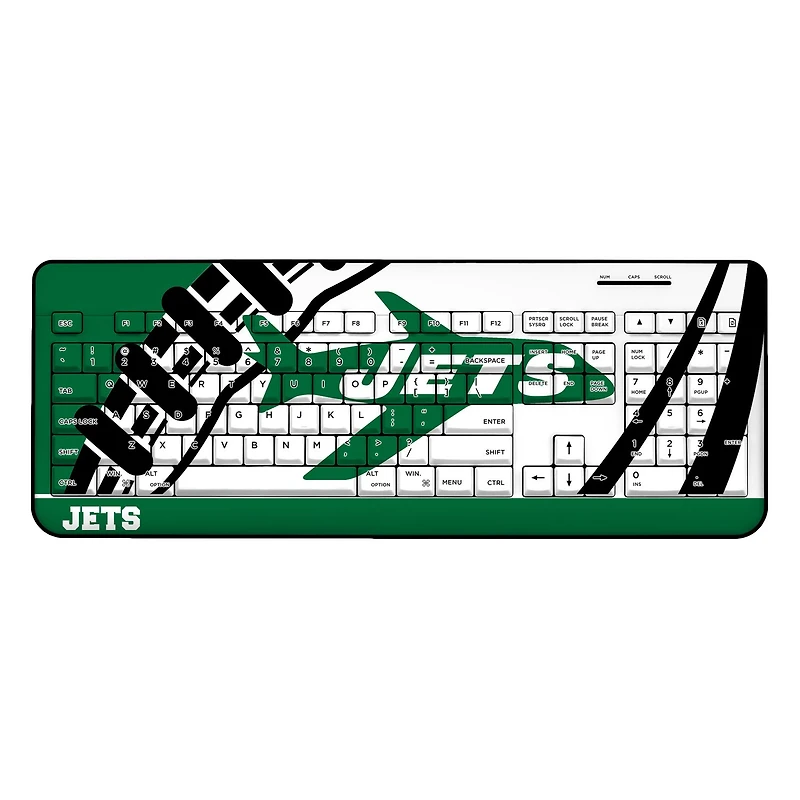 New York Jets Passtime Design Wireless Keyboard