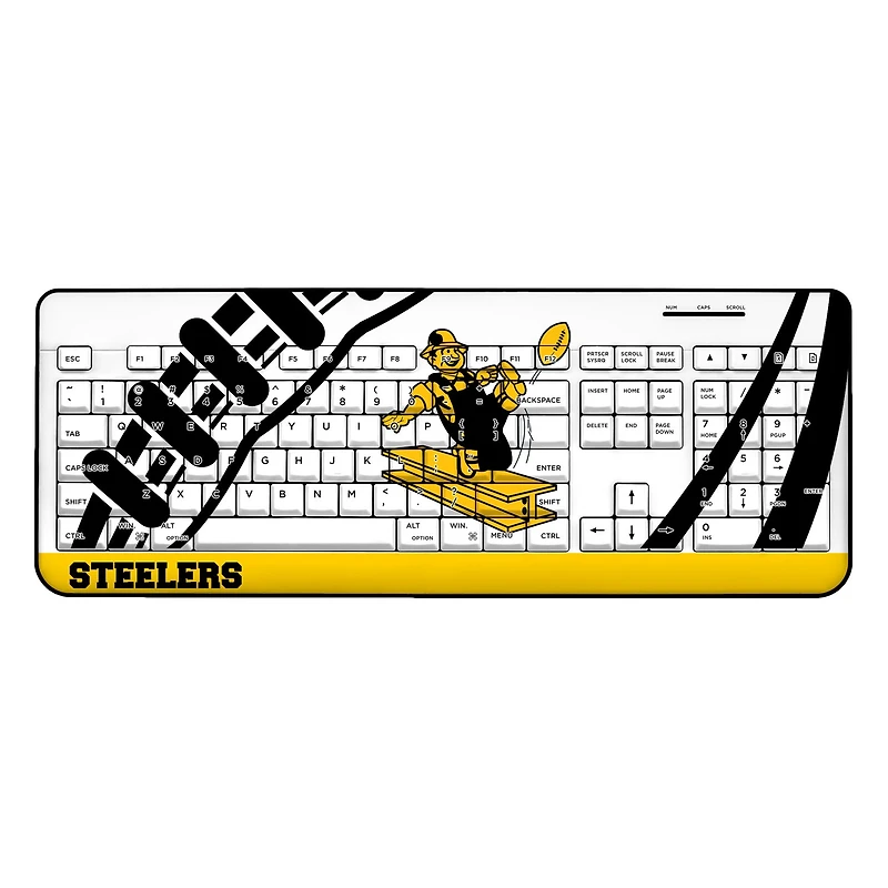 Pittsburgh Steelers Passtime Design Wireless Keyboard