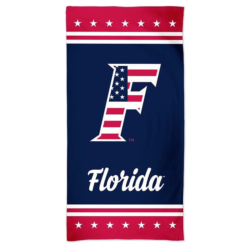 WinCraft Florida Gators 60'' x 30'' Patriotic Spectra Beach Towel