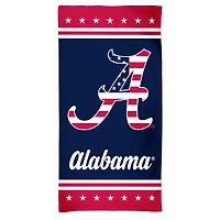 WinCraft Alabama Crimson Tide 60'' x 30'' Patriotic Spectra Beach Towel