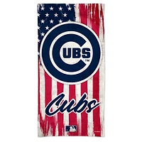 WinCraft Chicago Cubs 60'' x 30'' Patriotic Spectra Beach Towel
