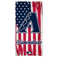 WinCraft Arizona Diamondbacks 60'' x 30'' Patriotic Spectra Beach Towel