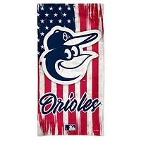 WinCraft Baltimore Orioles 60'' x 30'' Patriotic Spectra Beach Towel