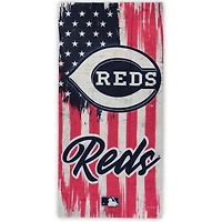 WinCraft Cincinnati Reds 60'' x 30'' Patriotic Spectra Beach Towel