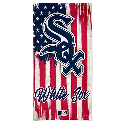 WinCraft Chicago White Sox 60'' x 30'' Patriotic Spectra Beach Towel