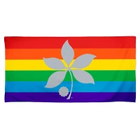 WinCraft Ohio State Buckeyes 30'' x 60'' Pride Spectra Beach Towel