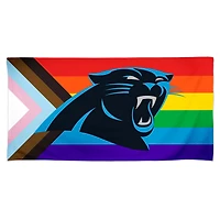 WinCraft Carolina Panthers 30'' x 60'' Pride Spectra Beach Towel