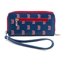 Women's Boston Red Sox Zip-Around Wristlet Wallet