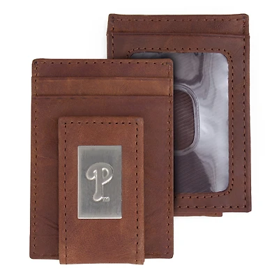 Philadelphia Phillies Leather Front Pocket Wallet