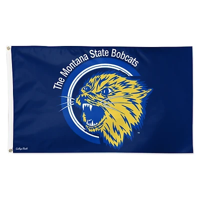 WinCraft Montana State Bobcats Single-Sided College Vault Deluxe Flag