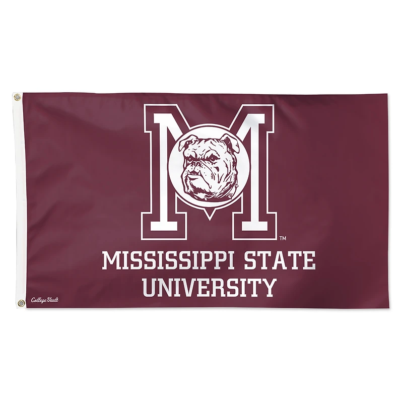 WinCraft Mississippi State Bulldogs Single-Sided College Vault Deluxe Flag