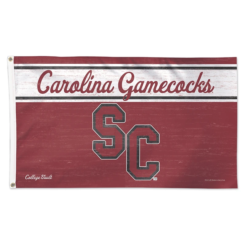 WinCraft South Carolina Gamecocks Single-Sided College Vault Deluxe Flag