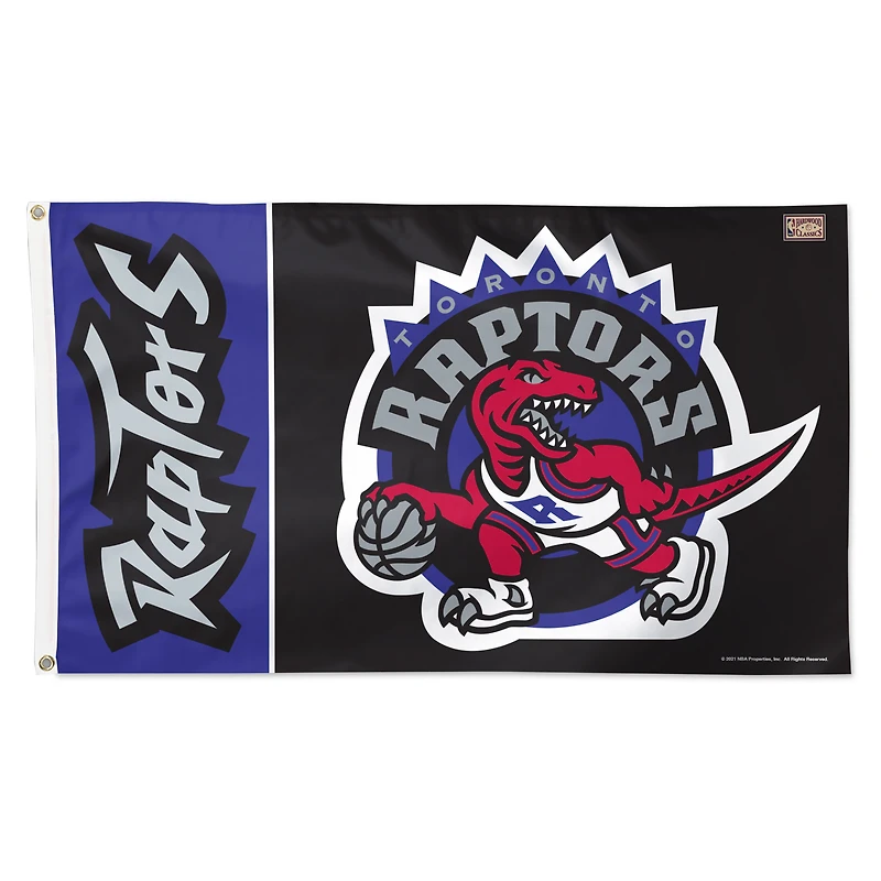 WinCraft Toronto Raptors 3' x 5' Single-Sided Heritage Deluxe Flag