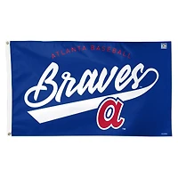 WinCraft Atlanta Braves 3' x 5' Single-Sided Heritage Deluxe Flag