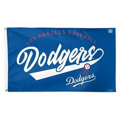 WinCraft Los Angeles Dodgers 3' x 5' Single-Sided Heritage Deluxe Flag