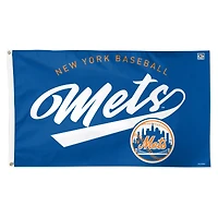 WinCraft New York Mets 3' x 5' Single-Sided Heritage Deluxe Flag