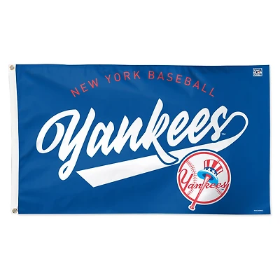 WinCraft New York Yankees 3' x 5' Single-Sided Heritage Deluxe Flag