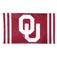 WinCraft Oklahoma Sooners 3' x 5' Vertical Stripe Deluxe Single-Sided Flag