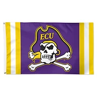 WinCraft ECU Pirates 3' x 5' Vertical Stripe Deluxe Single-Sided Flag