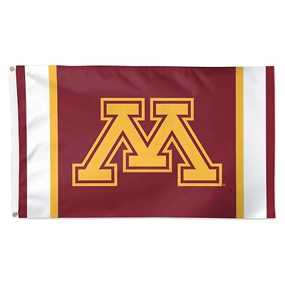 WinCraft Minnesota Golden Gophers 3' x 5' Vertical Stripe Deluxe Single-Sided Flag