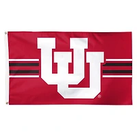 WinCraft Utah Utes 3' x 5' Horizontal Stripe Deluxe Single-Sided Flag