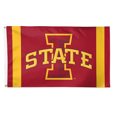 WinCraft Iowa State Cyclones 3' x 5' Vertical Stripe Deluxe Single-Sided Flag