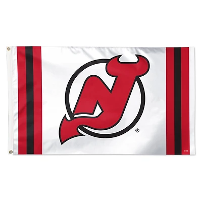 WinCraft New Jersey Devils 3' x 5' Vertical Stripe Deluxe Single-Sided Flag
