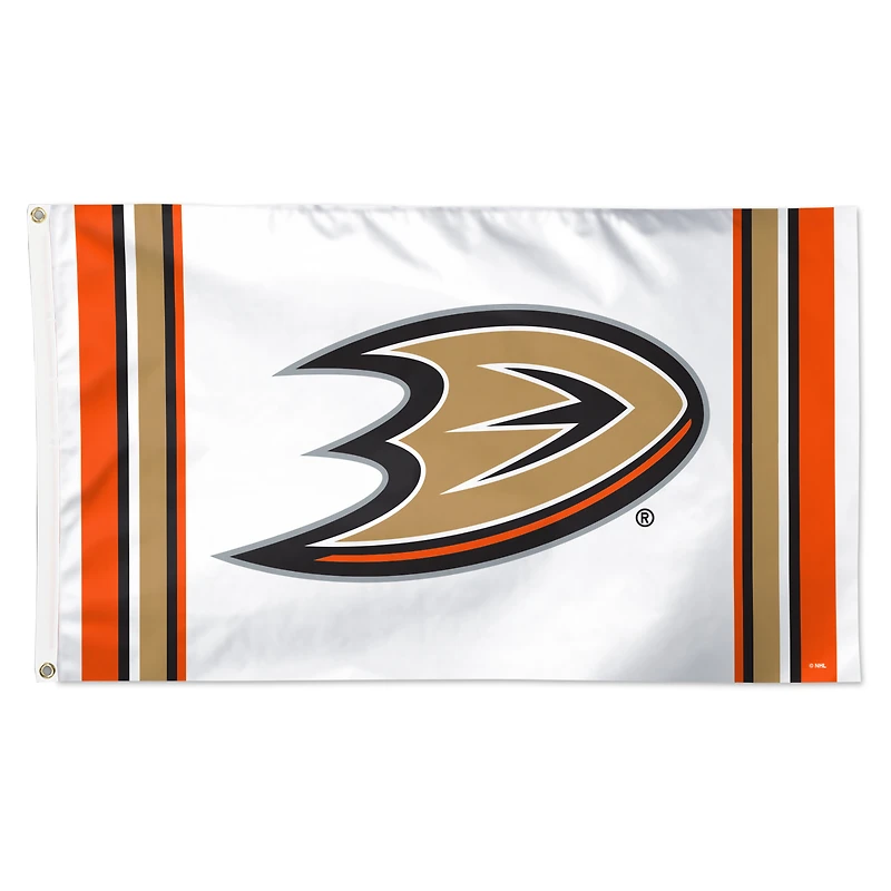WinCraft Anaheim Ducks 3' x 5' Vertical Stripe Deluxe Single-Sided Flag