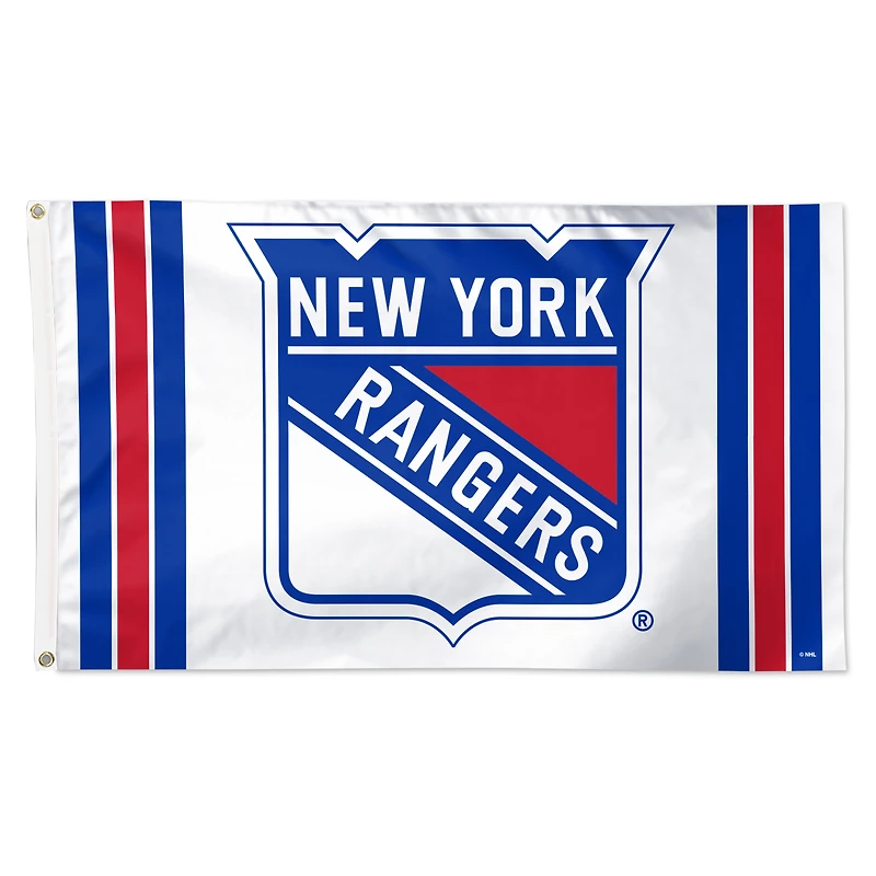 WinCraft New York Rangers 3' x 5' Vertical Stripe Deluxe Single-Sided Flag