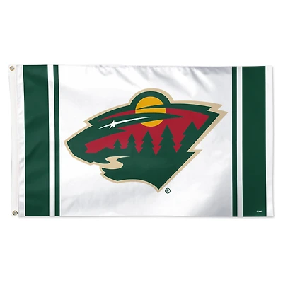 WinCraft Minnesota Wild 3' x 5' Vertical Stripe Deluxe Single-Sided Flag