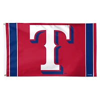 WinCraft Texas Rangers 3' x 5' Vertical Stripe Deluxe Single-Sided Flag