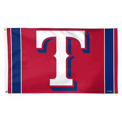 WinCraft Texas Rangers 3' x 5' Vertical Stripe Deluxe Single-Sided Flag