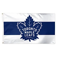 WinCraft Toronto Maple Leafs 3' x 5' Horizontal Stripe Deluxe Single-Sided Flag