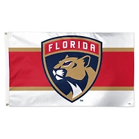 WinCraft Florida Panthers 3' x 5' Horizontal Stripe Deluxe Single-Sided Flag