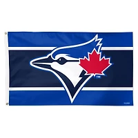 WinCraft Toronto Blue Jays 3' x 5' Horizontal Stripe Deluxe Single-Sided Flag