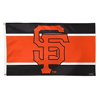 WinCraft San Francisco Giants 3' x 5' Horizontal Stripe Deluxe Single-Sided Flag
