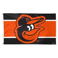 WinCraft Baltimore Orioles 3' x 5' Horizontal Stripe Deluxe Single-Sided Flag