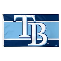 WinCraft Tampa Bay Rays 3' x 5' Horizontal Stripe Deluxe Single-Sided Flag