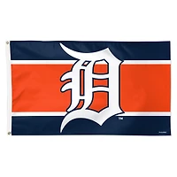 WinCraft Detroit Tigers 3' x 5' Horizontal Stripe Deluxe Single-Sided Flag