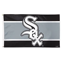 WinCraft Chicago White Sox 3' x 5' Horizontal Stripe Deluxe Single-Sided Flag