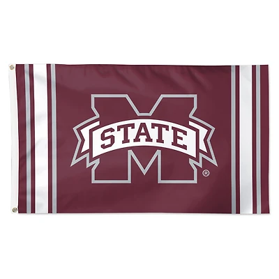 WinCraft Mississippi State Bulldogs 3' x 5' Vertical Stripe Deluxe Single-Sided Flag