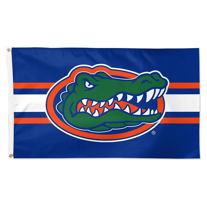 WinCraft Florida Gators 3' x 5' Horizontal Stripe Deluxe Single-Sided Flag