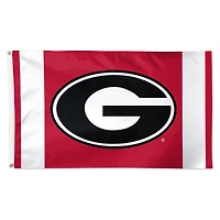 WinCraft Georgia Bulldogs 3' x 5' Vertical Stripe Deluxe Single-Sided Flag
