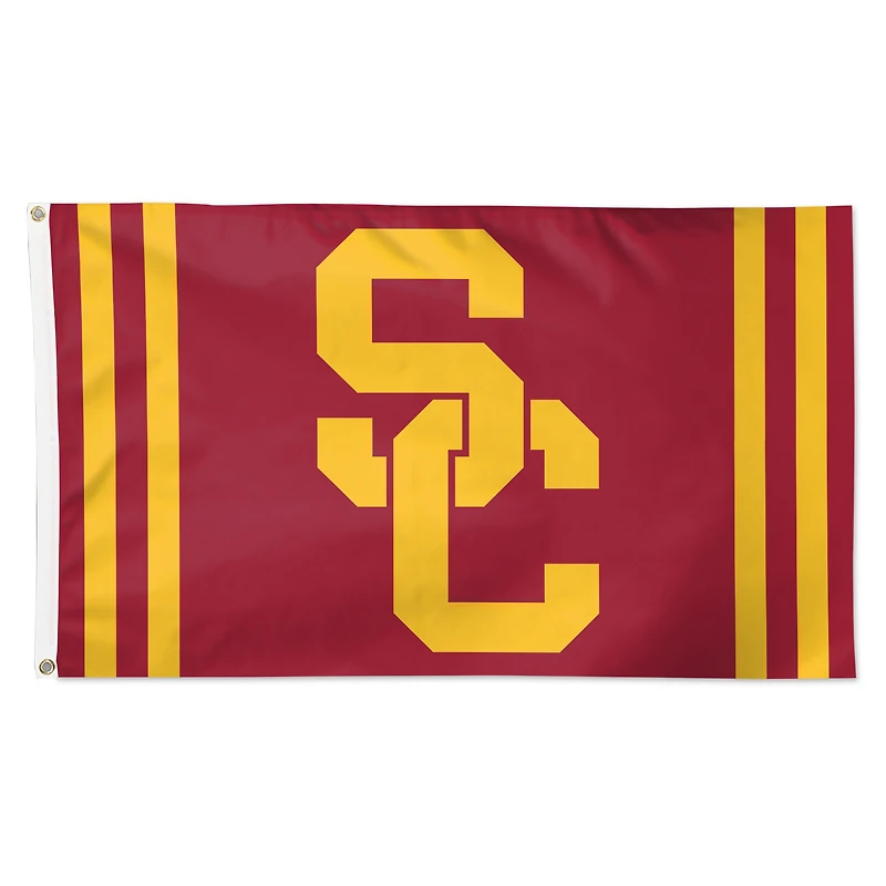WinCraft USC Trojans 3' x 5' Vertical Stripe Deluxe Single-Sided Flag