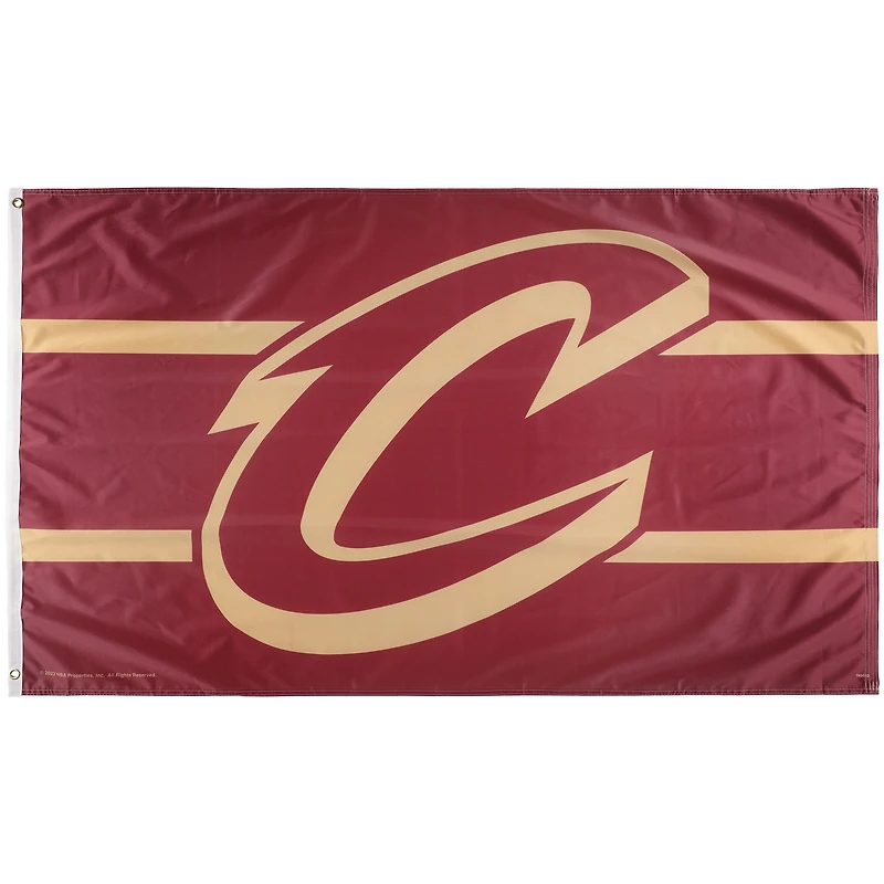 WinCraft Cleveland Cavaliers 3' x 5' Horizontal Stripe Deluxe Single-Sided Flag